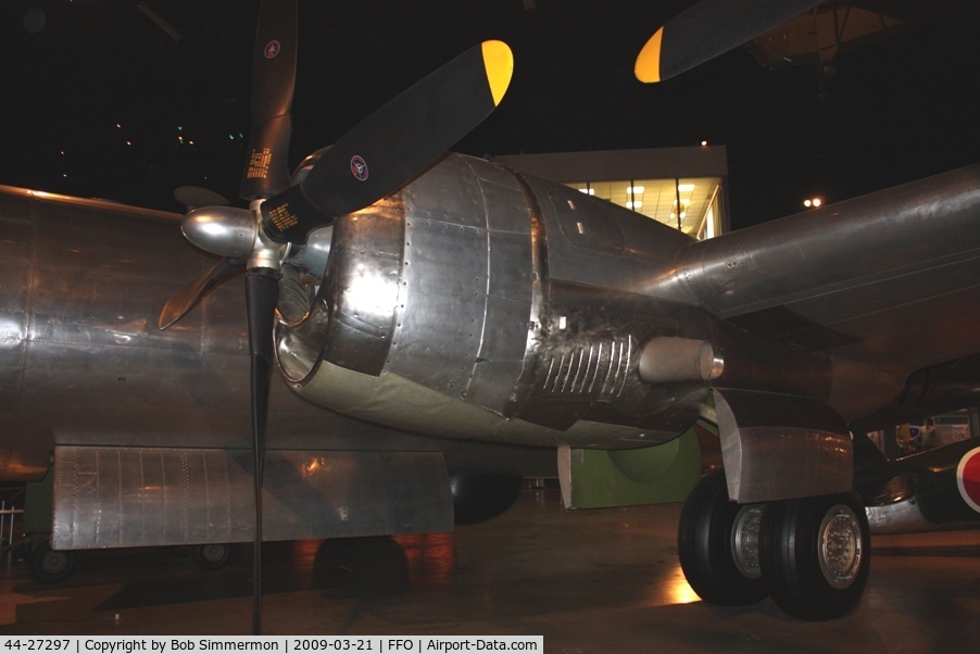 44-27297, 1944 Boeing B-29 Superfortress C/N 3615, 1944 Martin-Omaha B29 built at a cost of $639,000 on display at the USAF Museum in Dayton, Ohio.