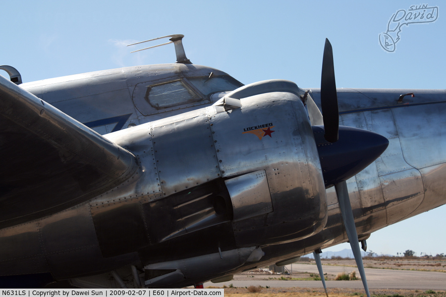 N631LS, 1943 Lockheed-PacAero R50-5 Learstar C/N 18-2404, ELOY