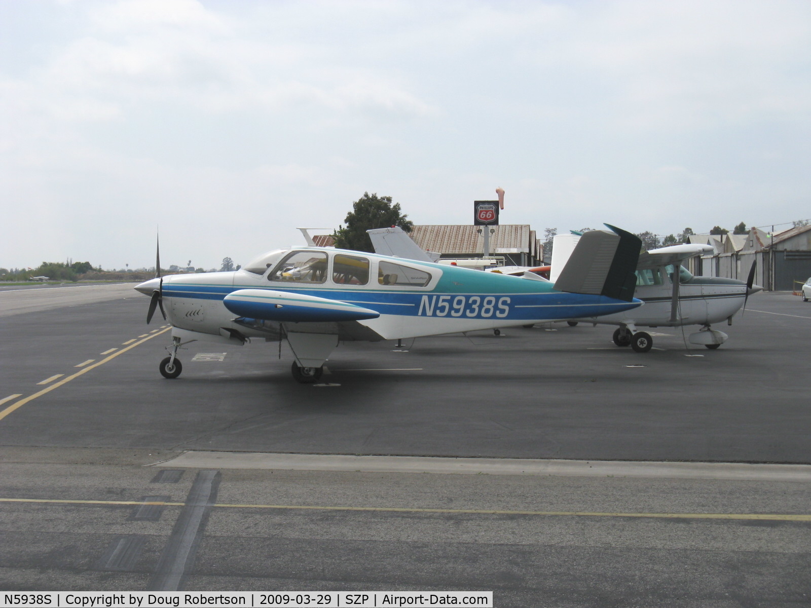 N5938S, 1966 Beech V35 Bonanza C/N D-8145, 1966 Beech V35 BONANZA, Continental IO-520-B 285 Hp, tip tanks