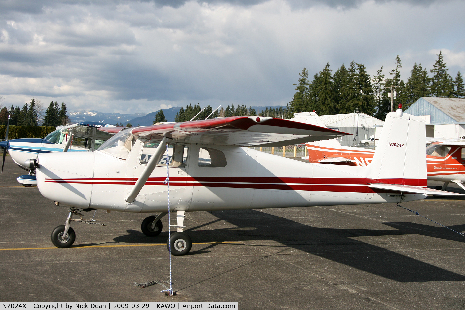 N7024X, 1961 Cessna 150A C/N 15059124, KAWO