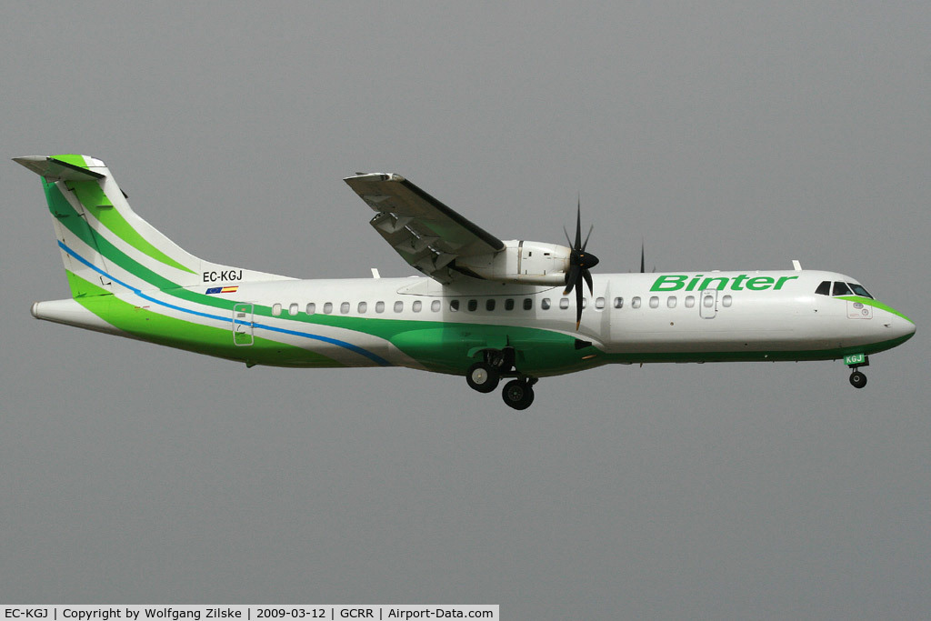 EC-KGJ, 2007 ATR 72-212A C/N 753, visitor