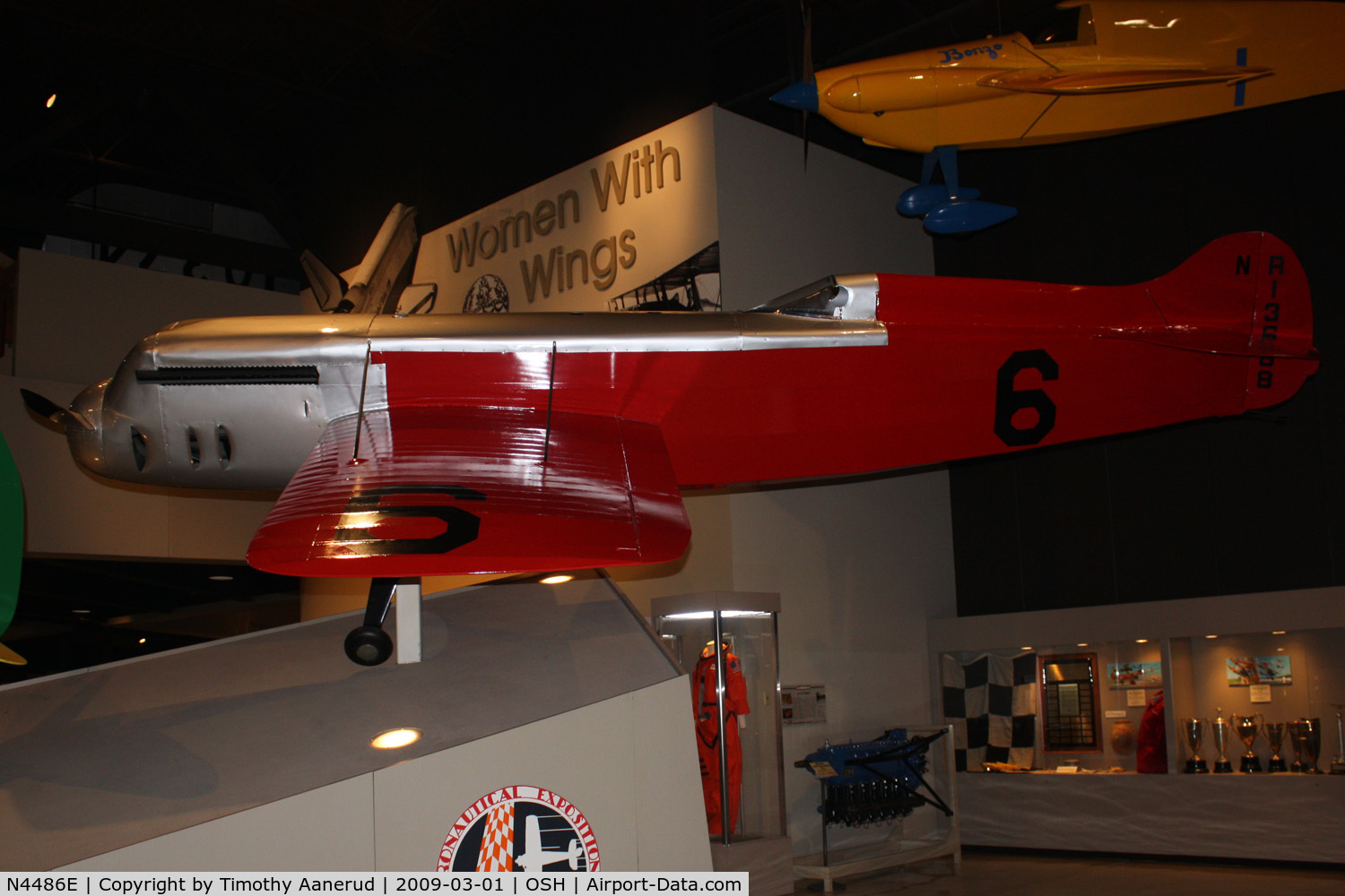 N4486E, Wittman D-12 Bonzo C/N 3, EAA AirVenture Museum