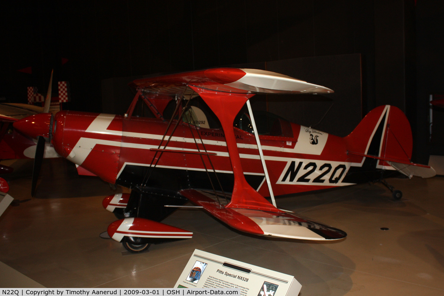 N22Q, 1966 Pitts S-2 Special C/N 1001, EAA AirVenture Museum