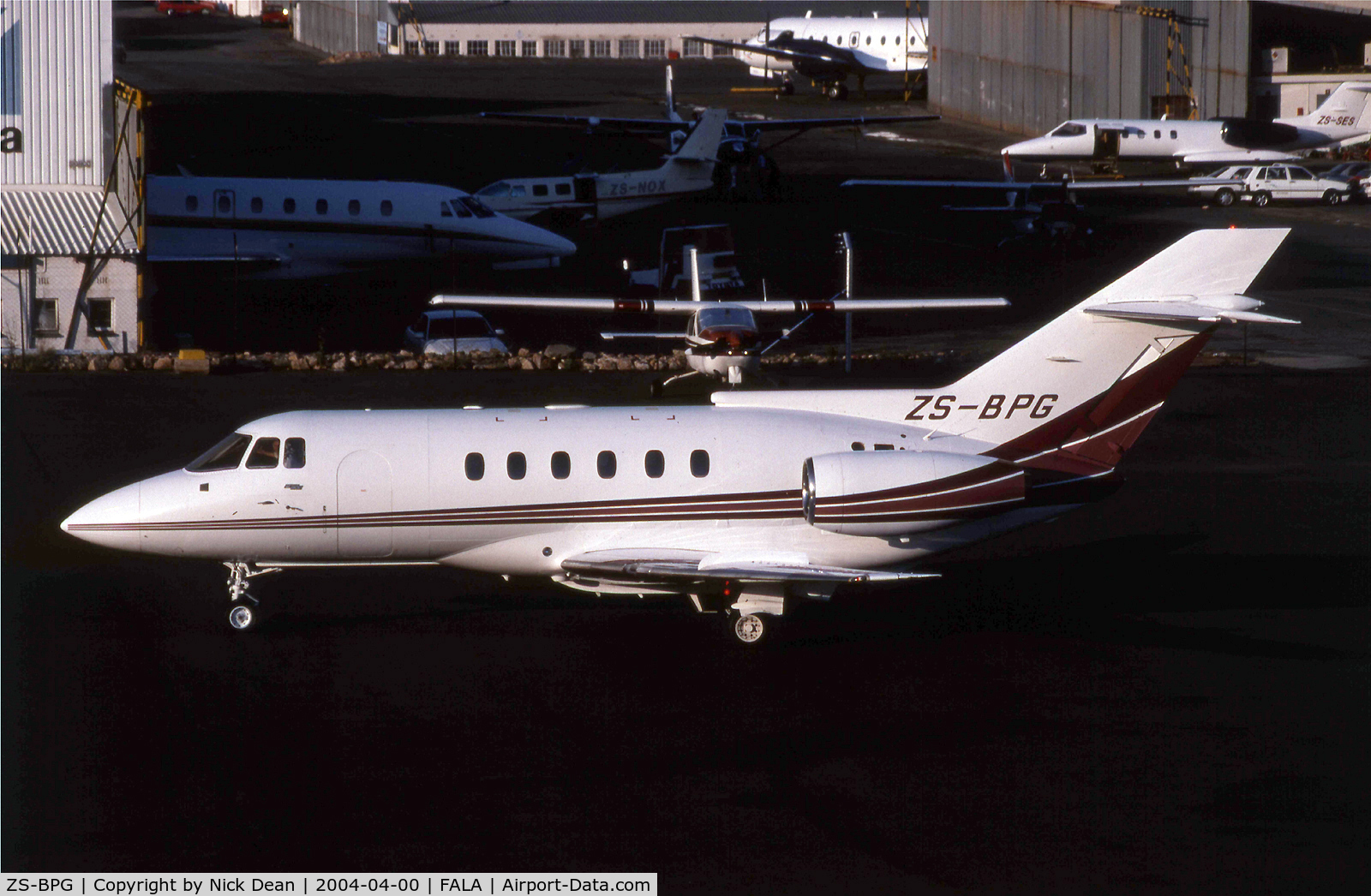 ZS-BPG, 1989 British Aerospace BAe.125-800B C/N 258165, FALA