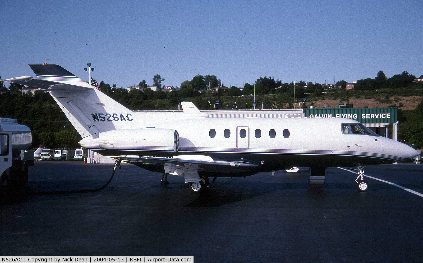 N526AC, British Aerospace BAe.125 Series 800A C/N 258169, KBFI