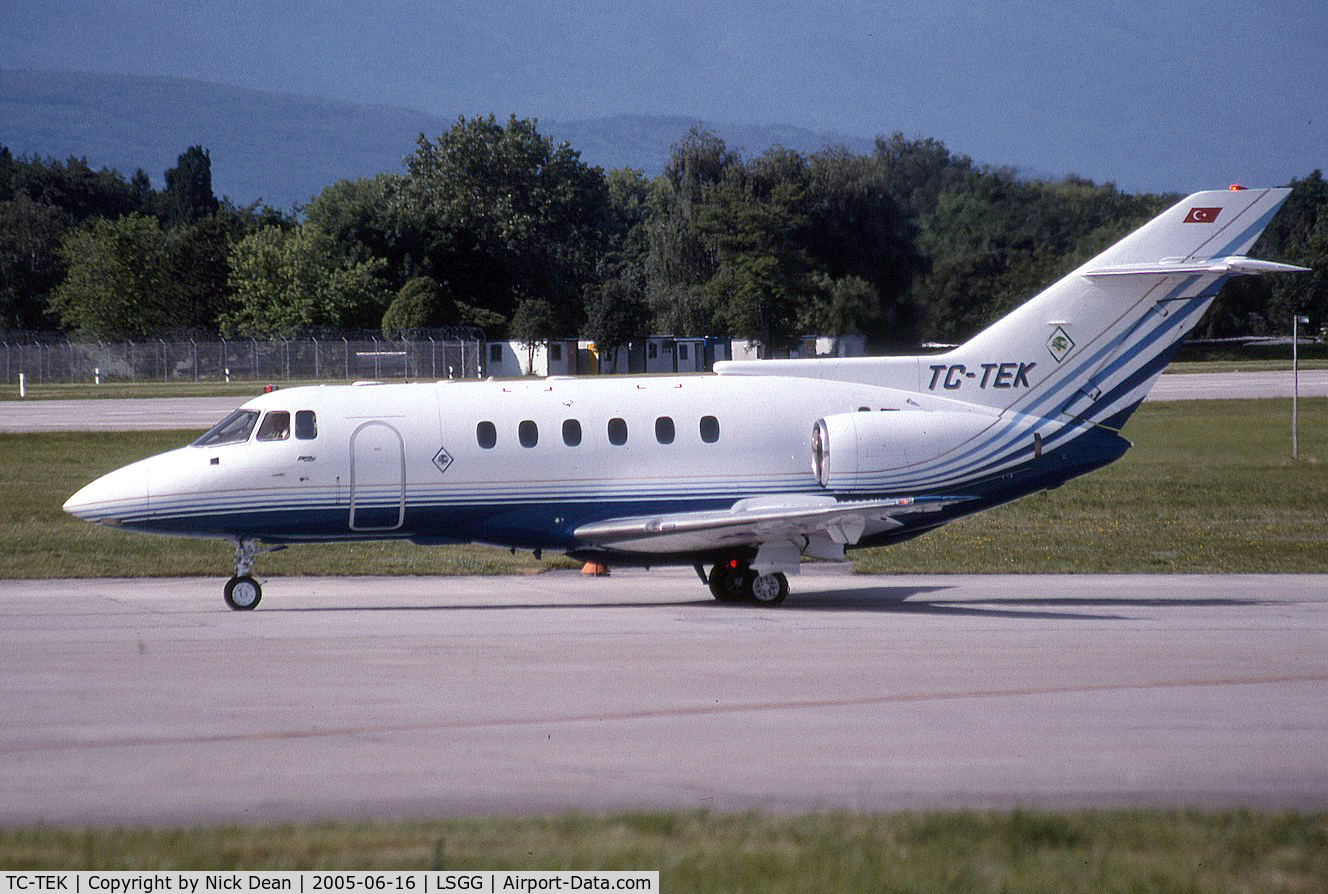 TC-TEK, 1992 British Aerospace BAe.125-800B C/N 258229, LSGG