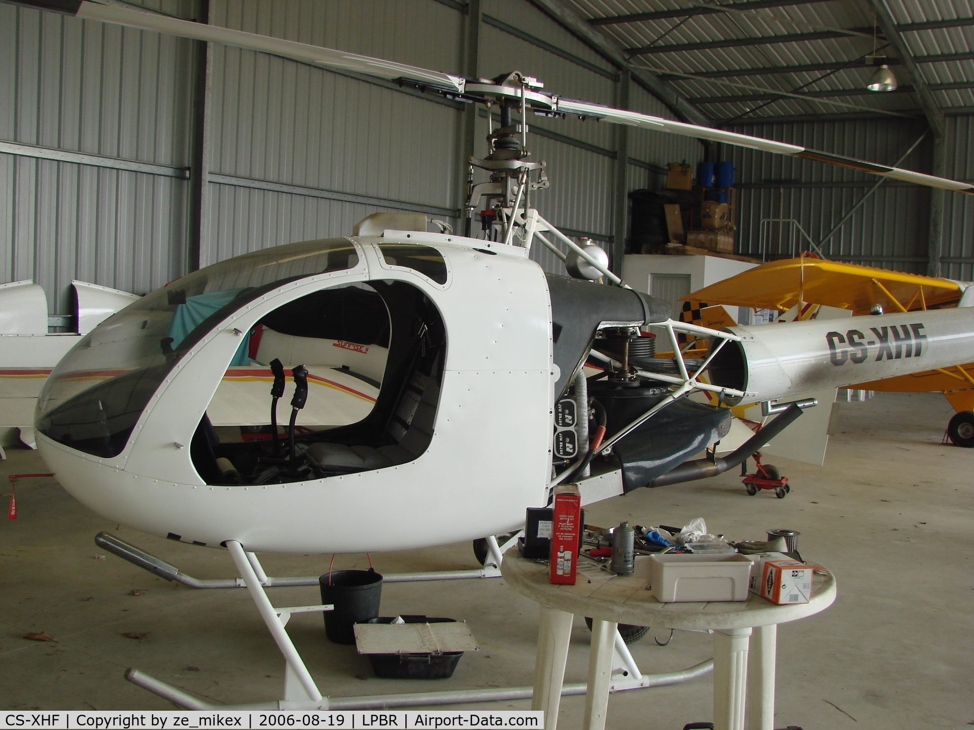 CS-XHF, 2004 Rotorway Exec 162F C/N 6273, ROTOR way helicopter based at Braga Portugal