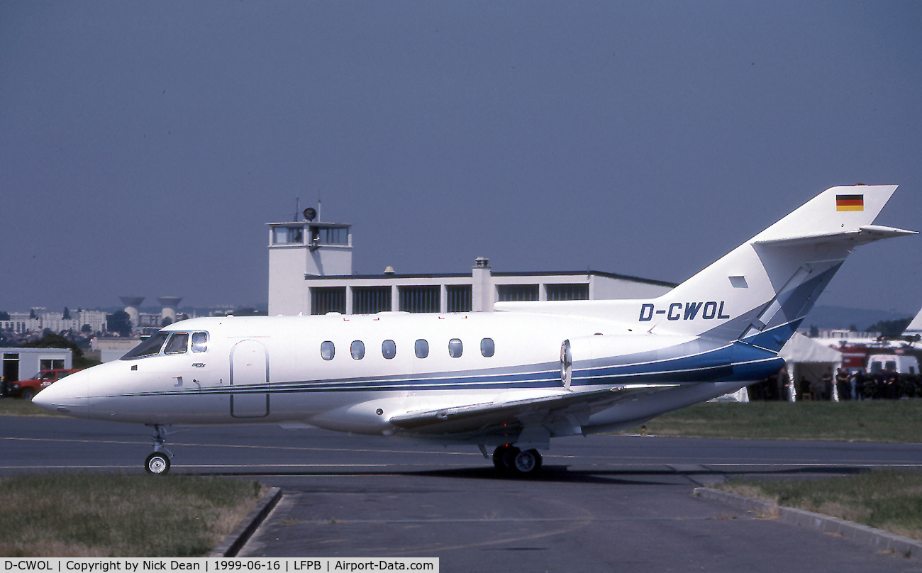 D-CWOL, 1993 British Aerospace BAe.125-800B C/N 258235, LFPB Paris Le Bourget