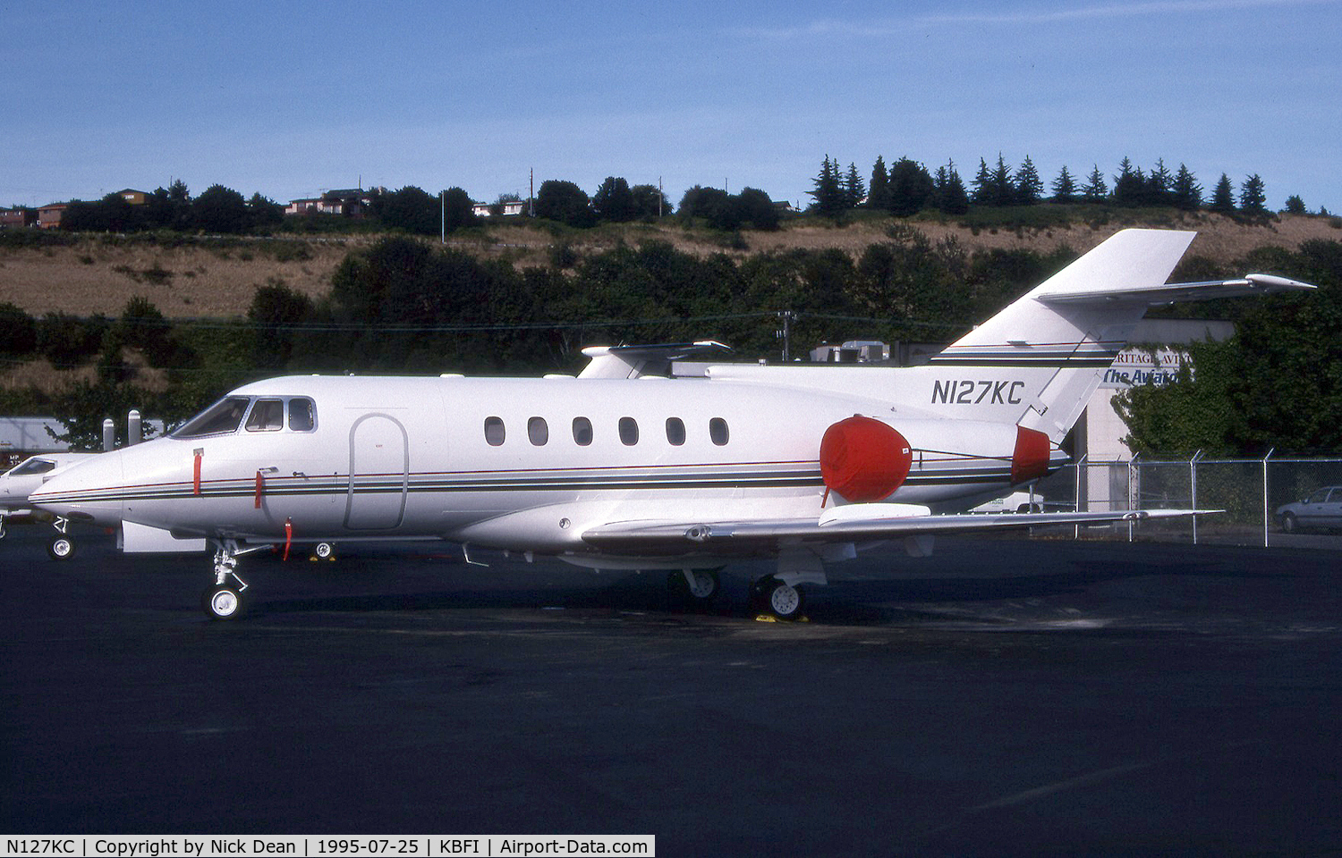 N127KC, 1994 British Aerospace BAe.125-800 C/N 258255, KBFI