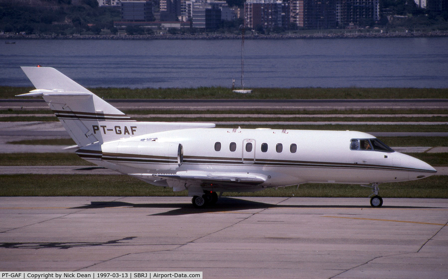 PT-GAF, 1994 British Aerospace BAe.125-800 C/N 258261, SBRJ