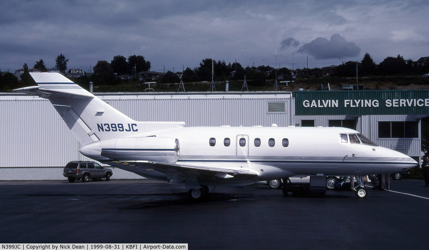 N399JC, 1997 Raytheon Hawker 800XP C/N 258334, KBFI