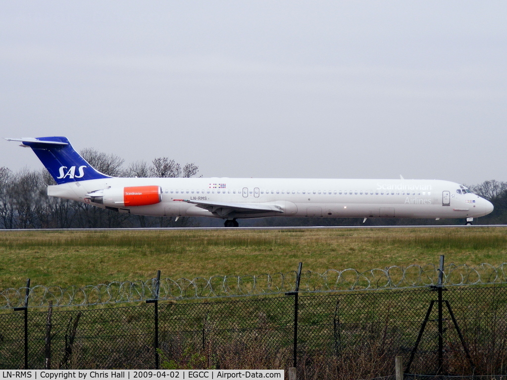 LN-RMS, 1992 McDonnell Douglas MD-82 (DC-9-82) C/N 53368, Scandinavian