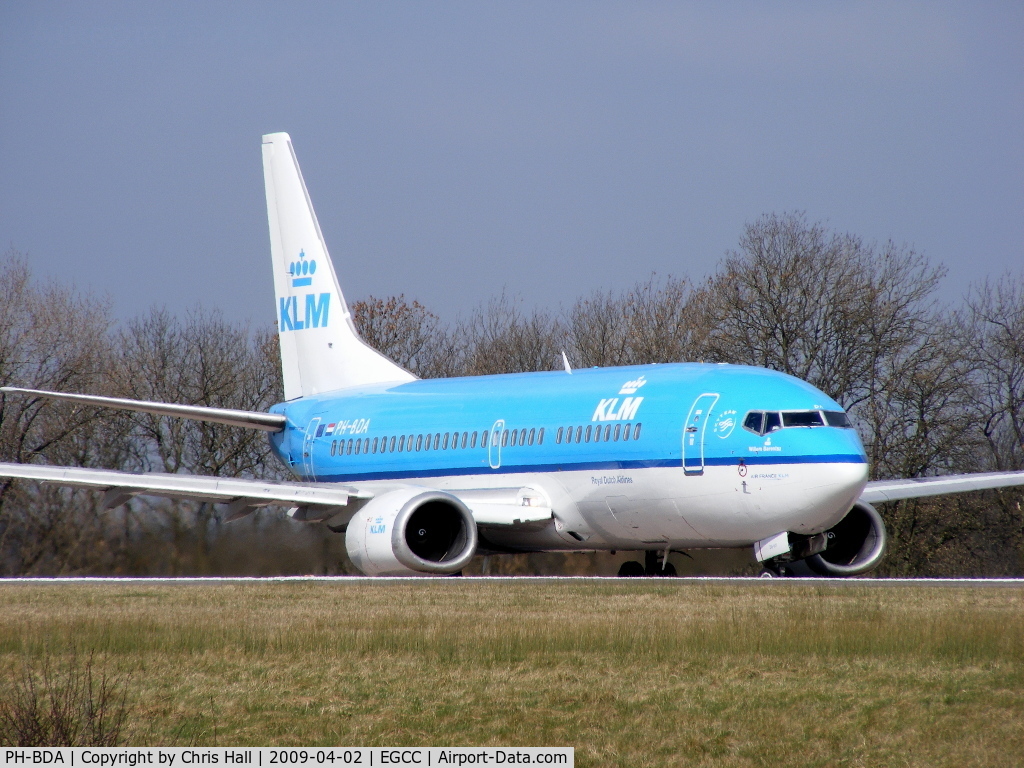 PH-BDA, 1986 Boeing 737-306 C/N 23537, KLM