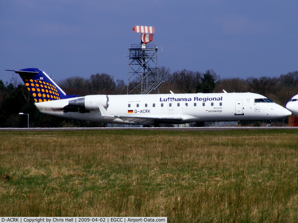 D-ACRK, 2004 Bombardier CRJ-200ER (CL-600-2B19) C/N 7901, Lufthansa Regional operated by Eurowings