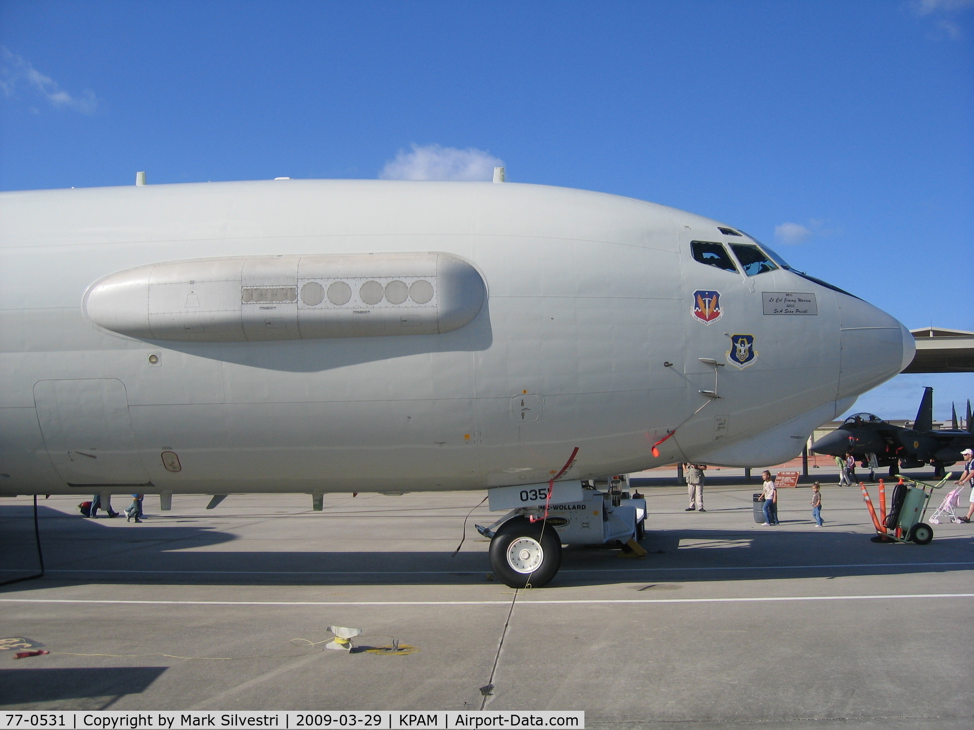 77-0531, Boeing E-3C Sentry C/N 77-0531, 2009 Tyndall AFB Airshow