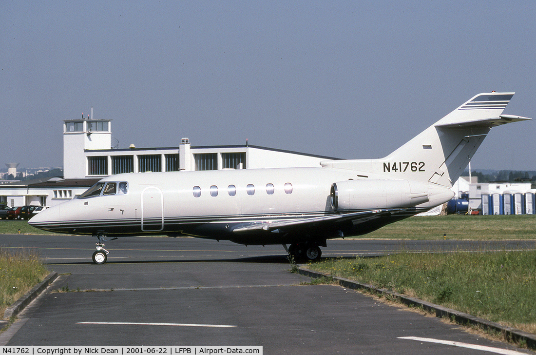 N41762, 1999 Raytheon Hawker 800XP C/N 258456, LFPB Paris Le Bourget