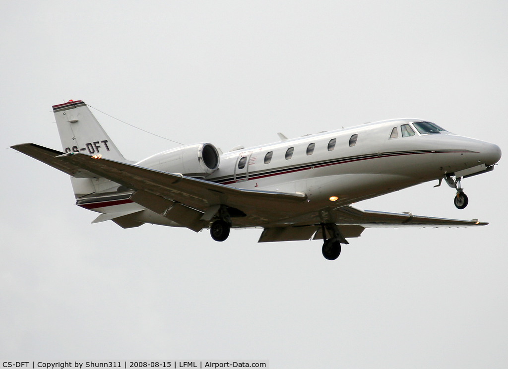 CS-DFT, 2004 Cessna 560XLS Citation Excel C/N 560-5512, Landing rwy 32R