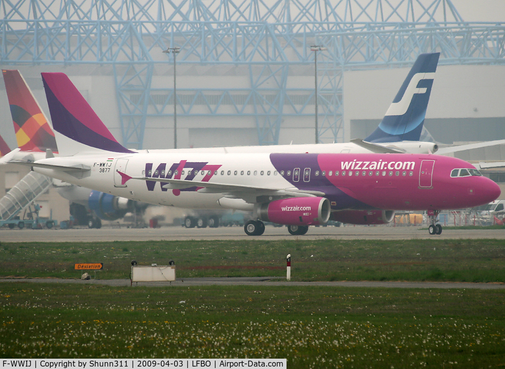 F-WWIJ, 2009 Airbus A320-232 C/N 3877, C/n 3877 - To be YR-???... First for Wizz Air Romania