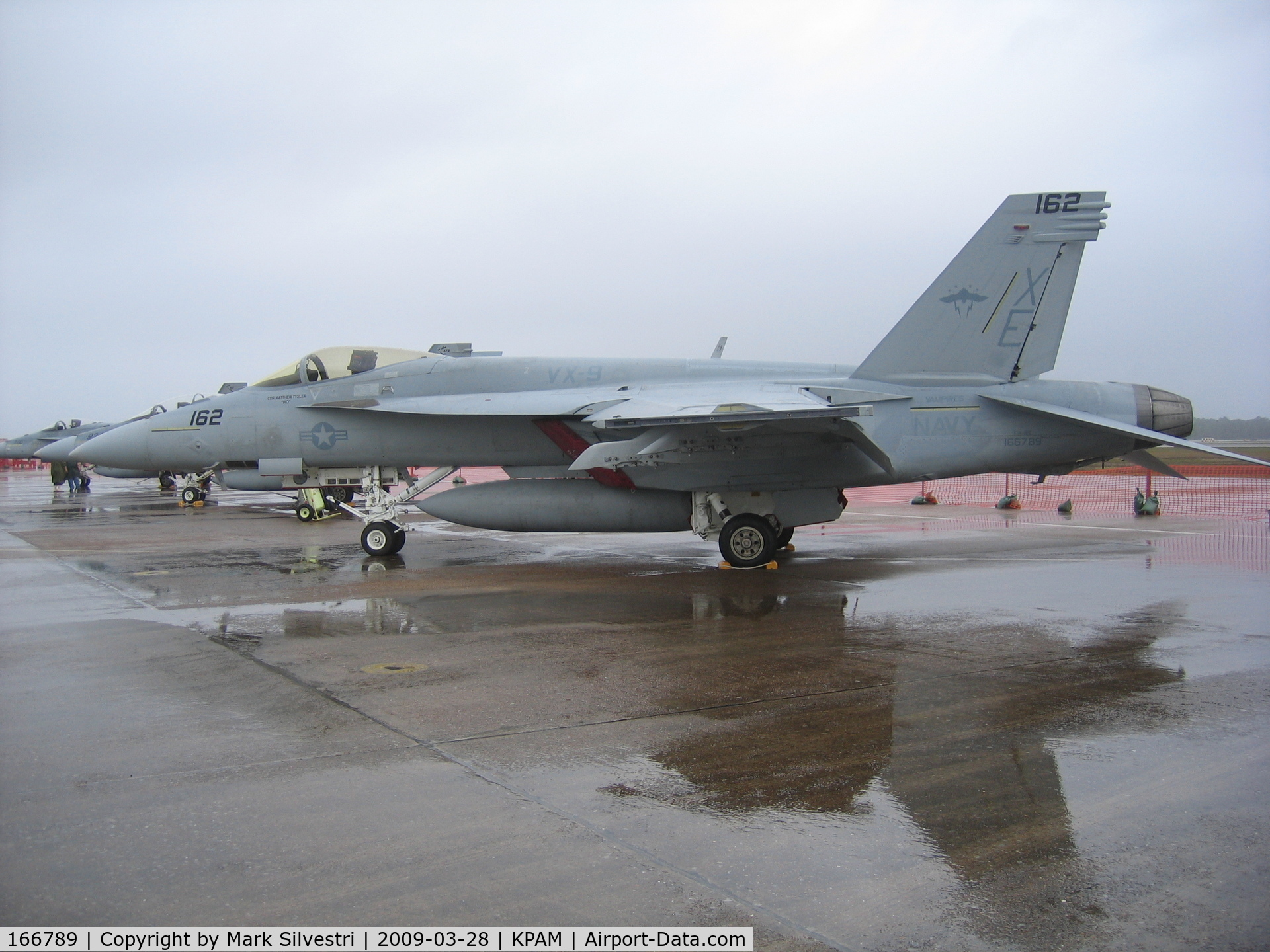 166789, Boeing F/A-18E Super Hornet C/N E135, 2009 Tyndall AFB Airshow