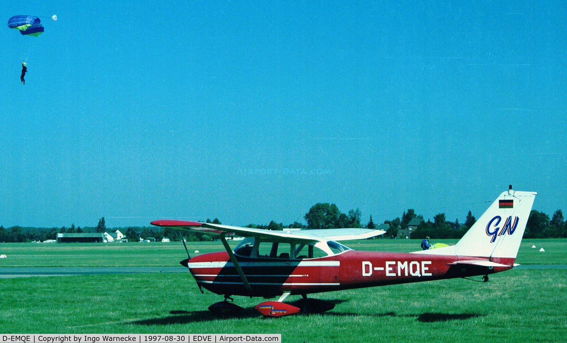 D-EMQE, 1963 Reims F172E Skyhawk C/N 0056, Cessna (Reims) F172E at Braunschweig-Waggum airport