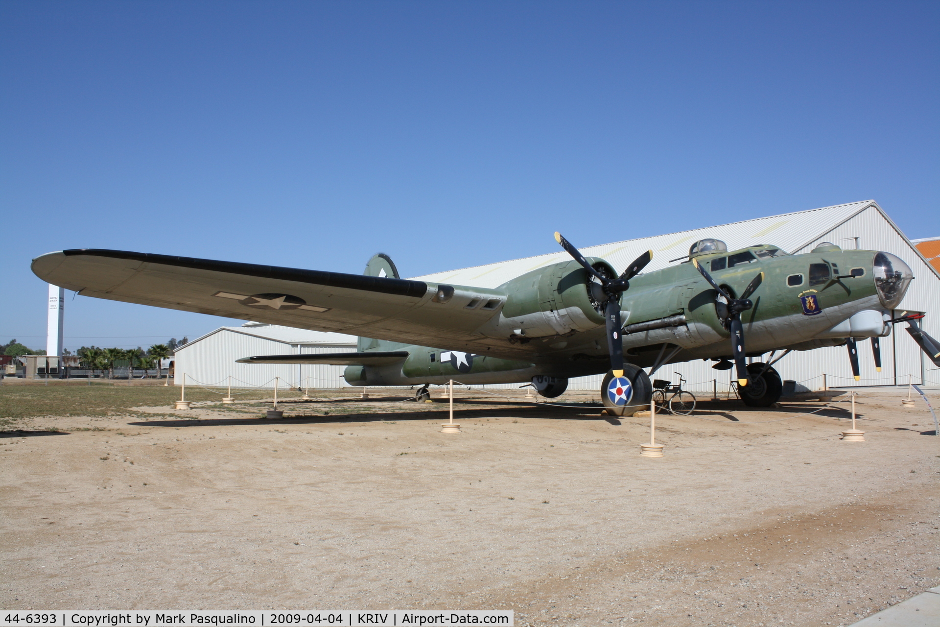 44-6393, 1944 Boeing B-17G Flying Fortress C/N 22616, Boeing B-17G