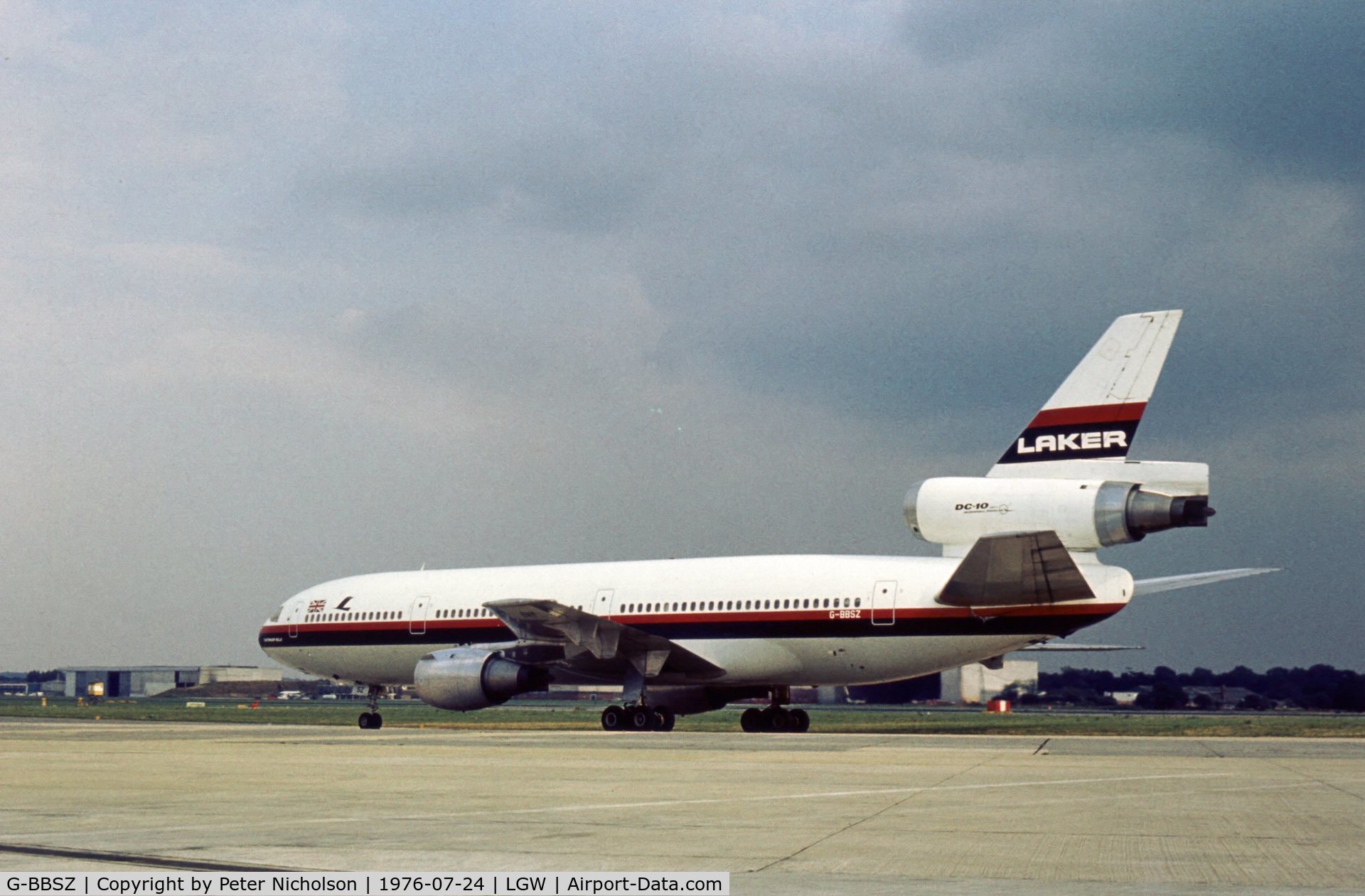 G-BBSZ, 1973 McDonnell Douglas DC-10-10 C/N 46727, Laker Airways DC-10-10 