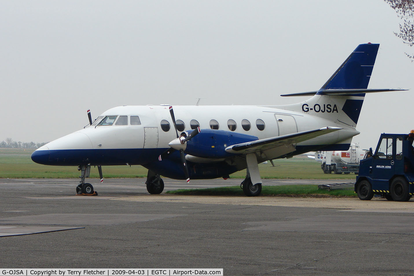 G-OJSA, 1986 British Aerospace BAe-3101 Jetstream 31 C/N 711, Jetstream 3102 at Cranfield University