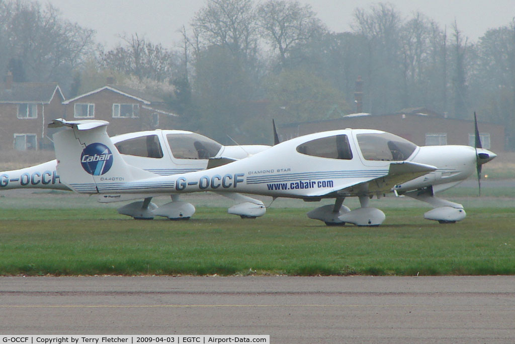 G-OCCF, 2006 Diamond DA-40D Diamond Star C/N D4.229, Diamond DA40 at Cranfield