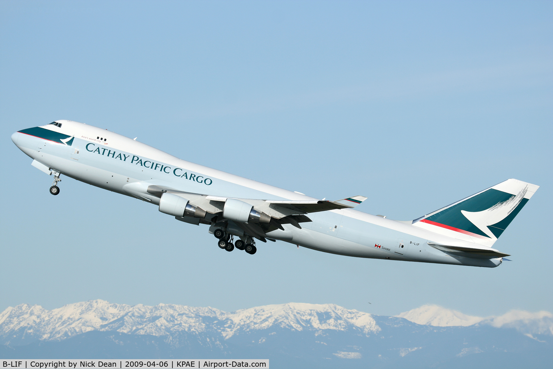 B-LIF, 2009 Boeing 747-467ERF C/N 36871, KPAE