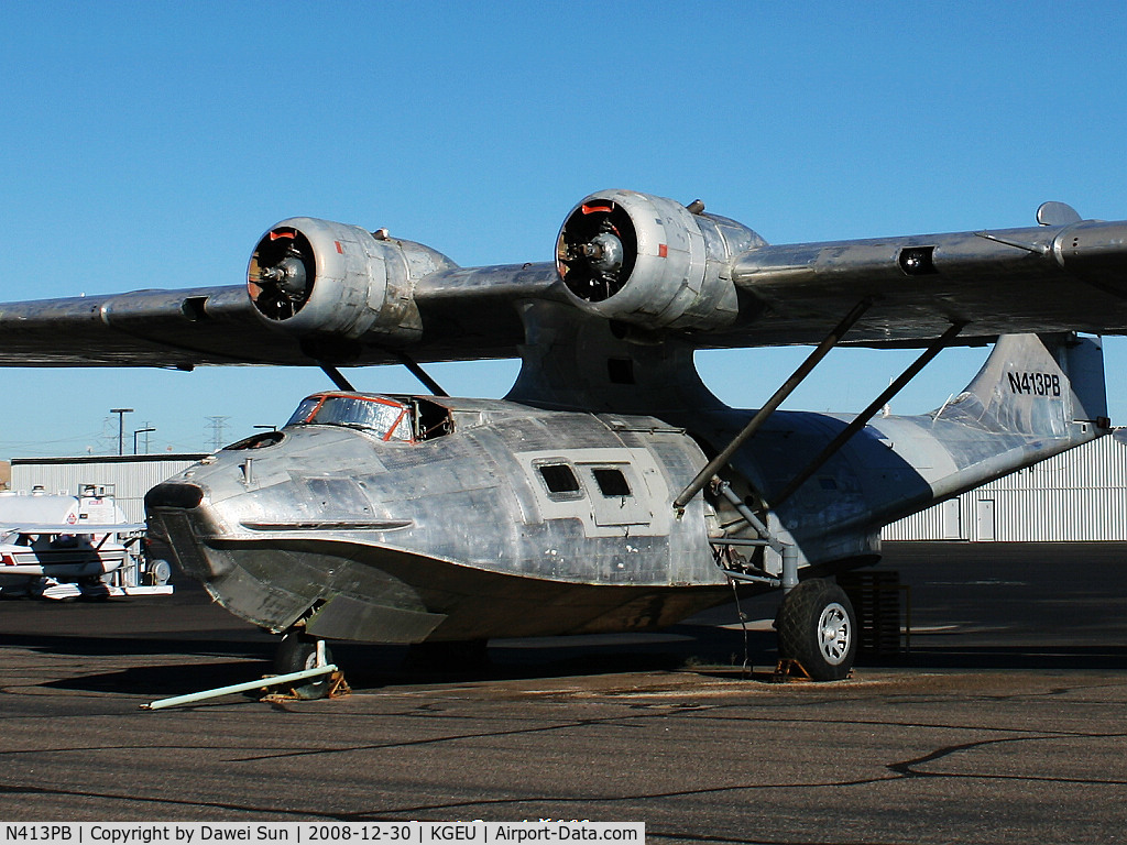 N413PB, Consolidated PBY-5A Catalina C/N CV343, KGEU