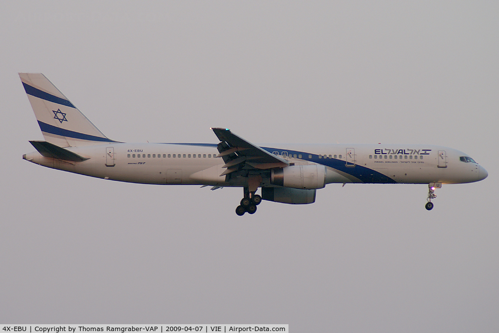4X-EBU, 1993 Boeing 757-258 C/N 26053/529, El Al Israel Airlines Boeing 757-200