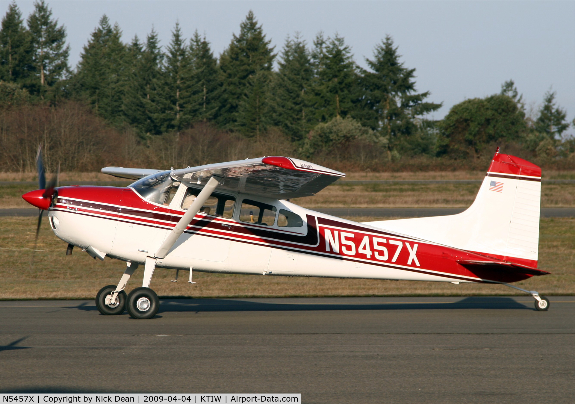 N5457X, 1973 Cessna A185F Skywagon 185 C/N 18502338, KTIW