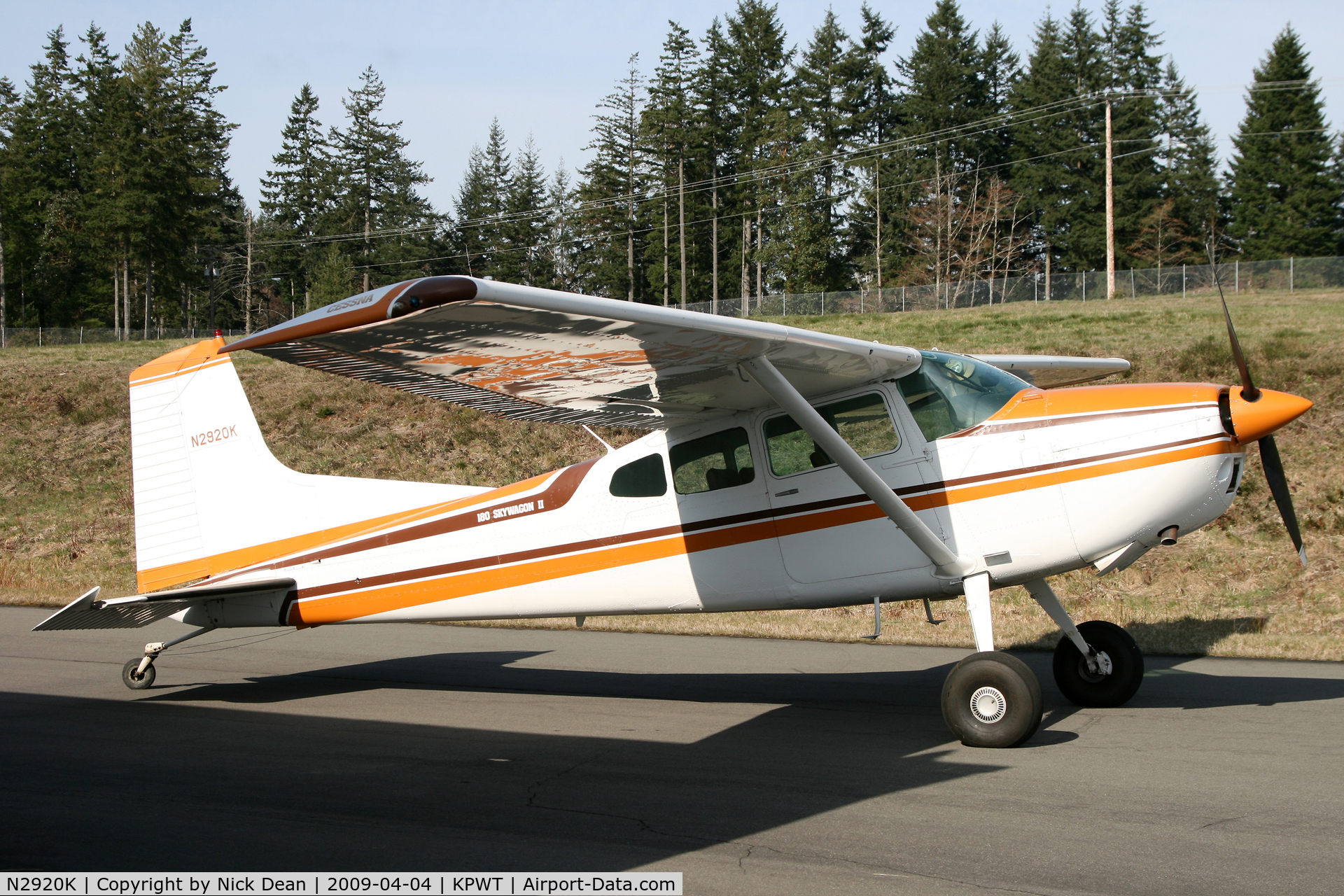 N2920K, 1979 Cessna 180K Skywagon C/N 18053130, KPWT