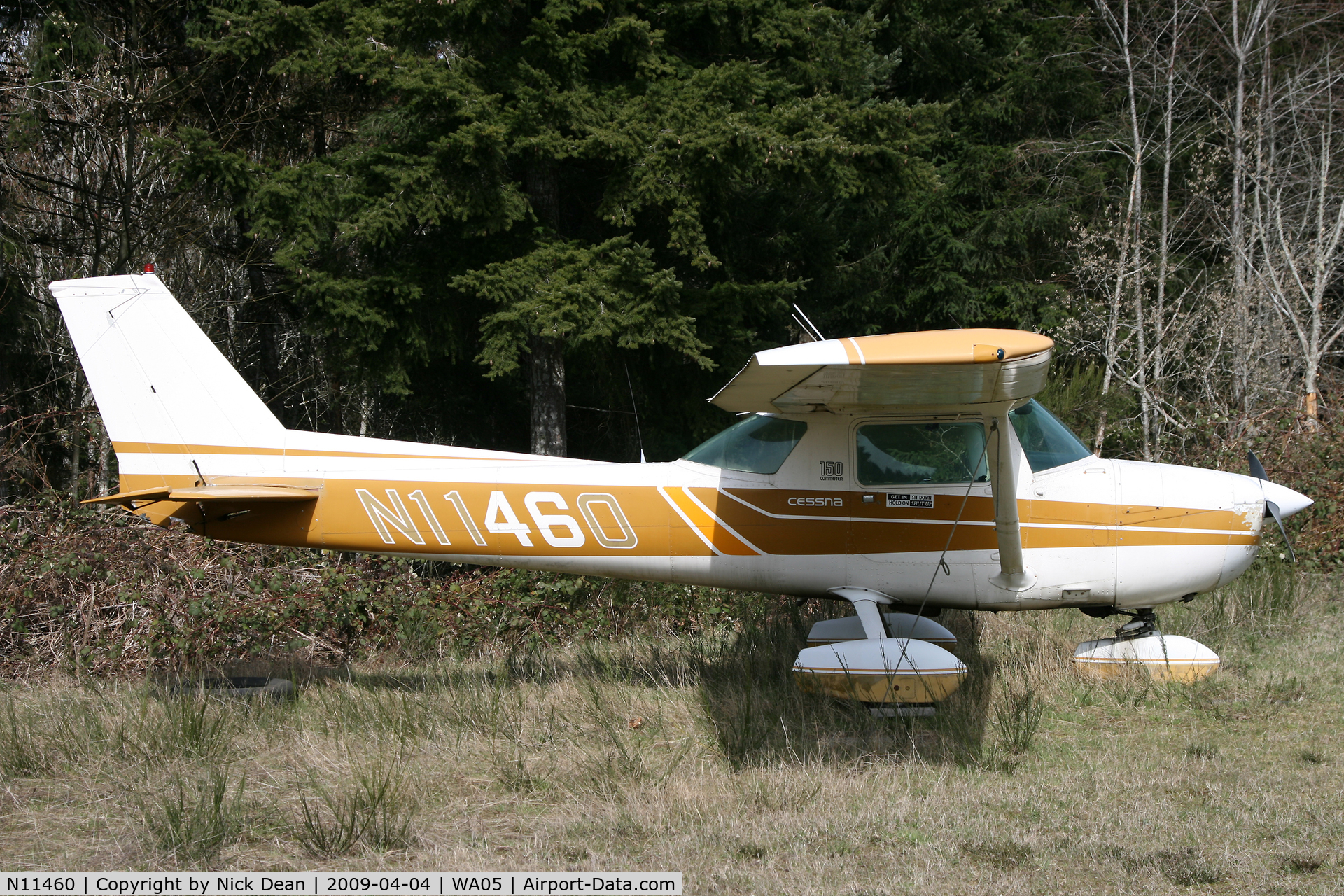 N11460, 1973 Cessna 150L C/N 15075439, WA05