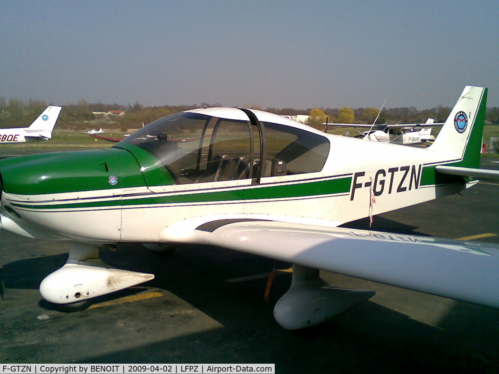 F-GTZN, 2000 Robin HR-200-120B C/N 351, ROBIN HR200-120B