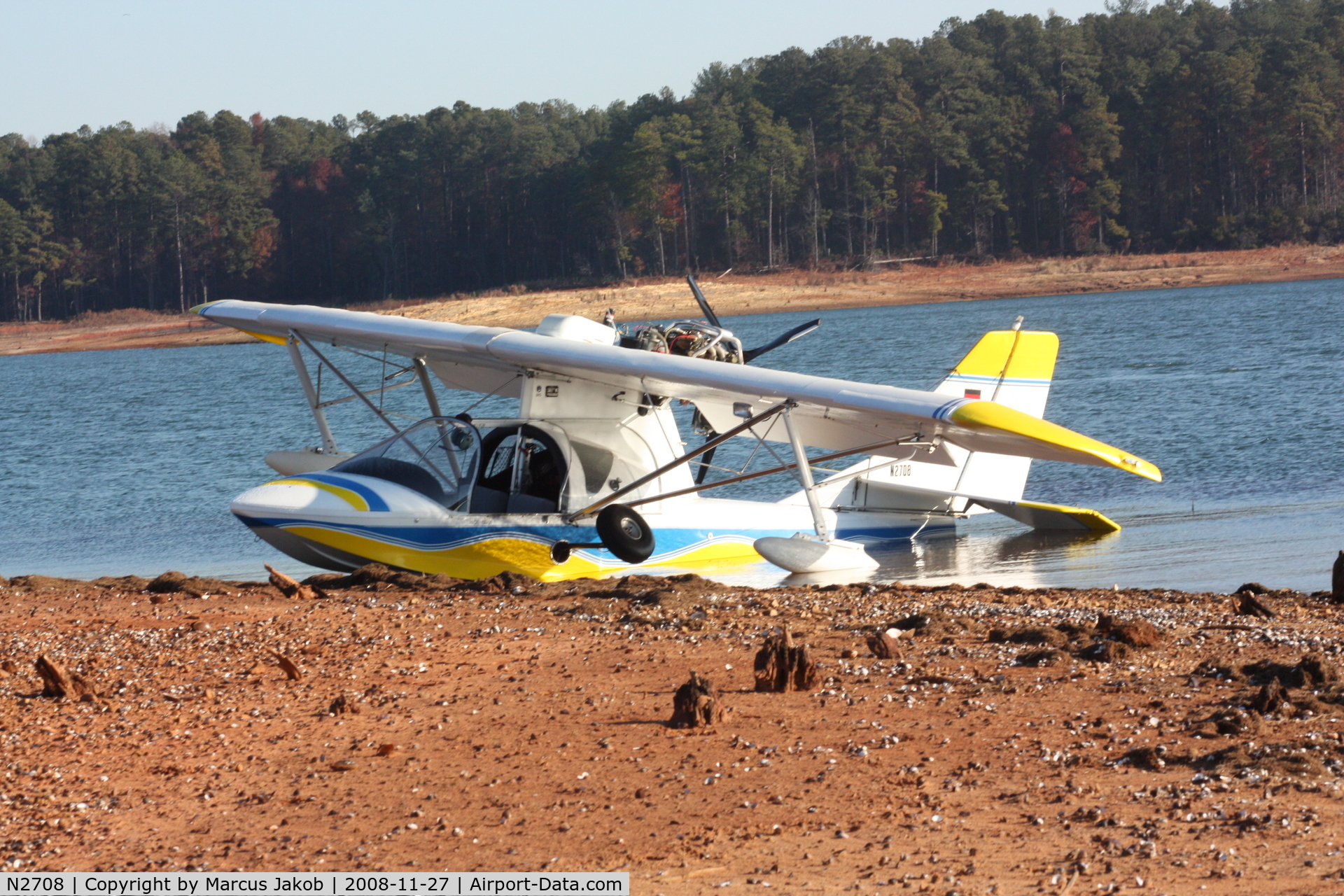 N2708, 2005 Progressive Aerodyne Searey C/N 001 (N2708), Searey N2708 @ clarks hill lake