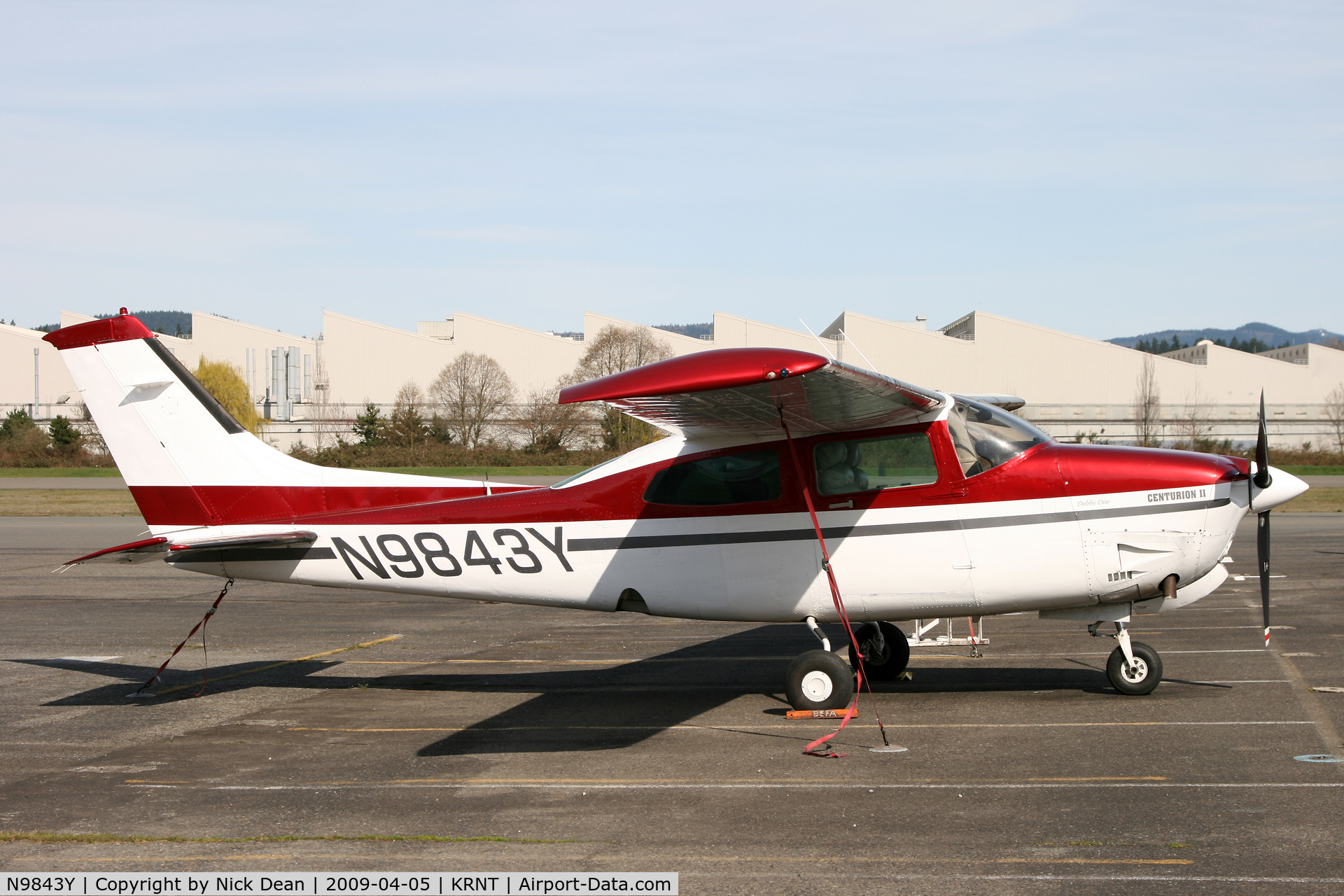 N9843Y, 1981 Cessna T210N Turbo Centurion C/N 21064616, KRNT