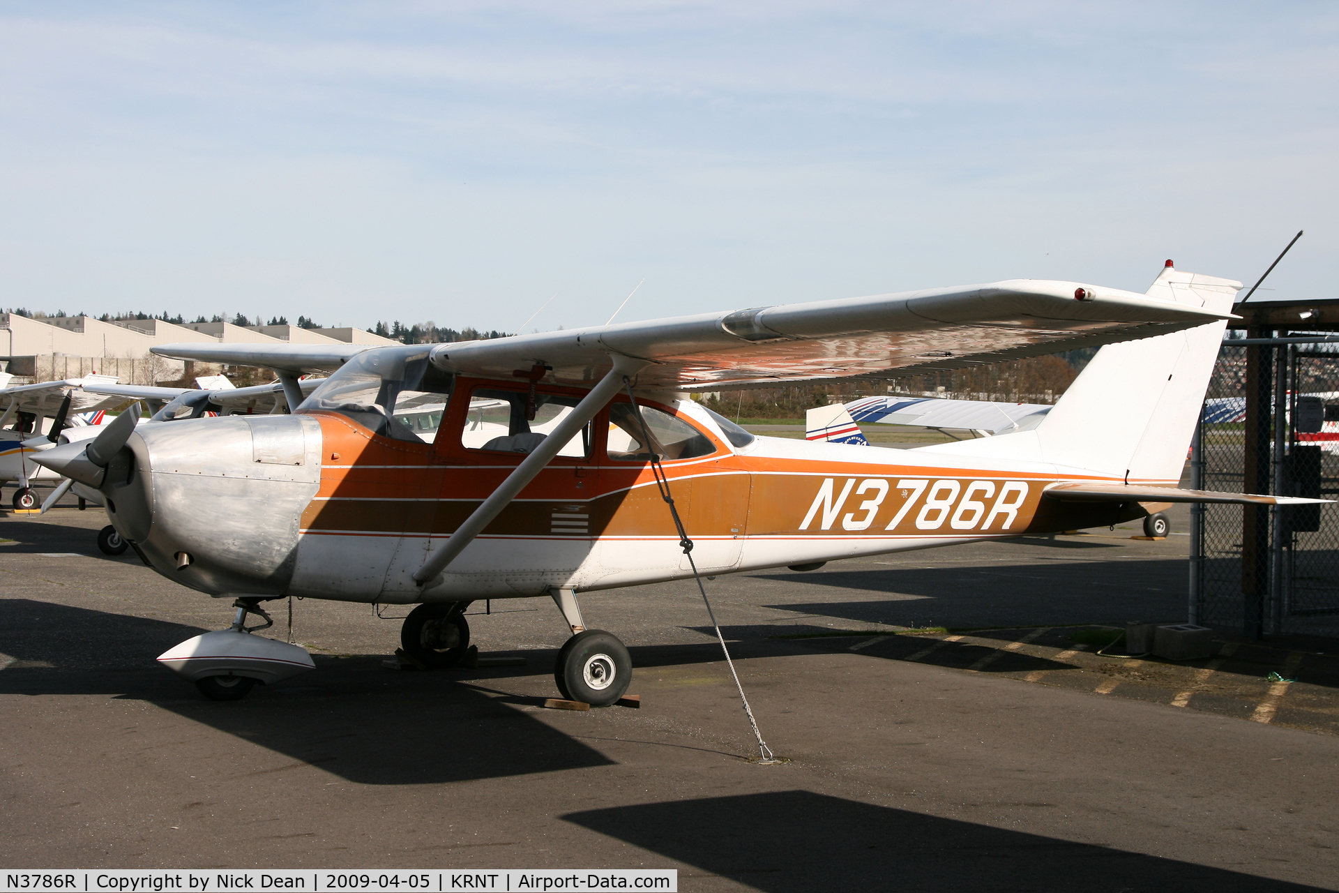 N3786R, 1966 Cessna 172H C/N 17255586, KRNT
