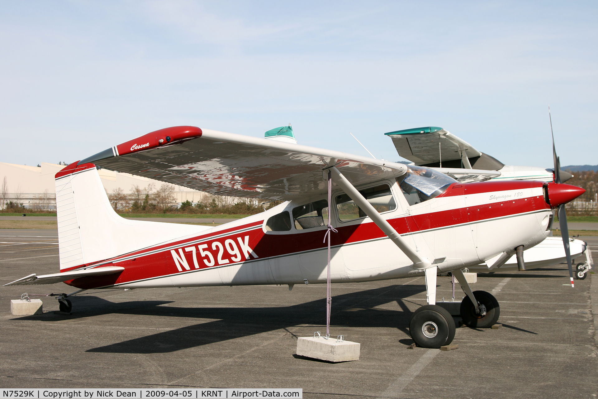 N7529K, 1976 Cessna 180J C/N 18052663, KRNT