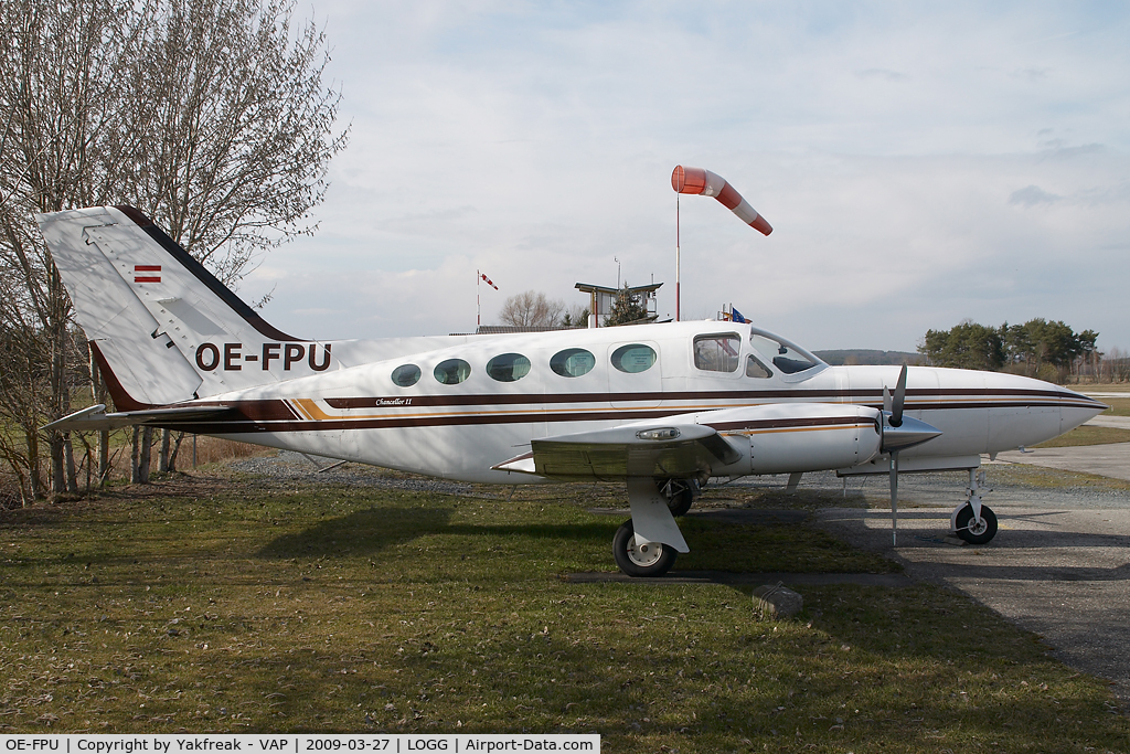 OE-FPU, 1980 Cessna 414A Chancellor C/N 414A-0505, Cessna 414