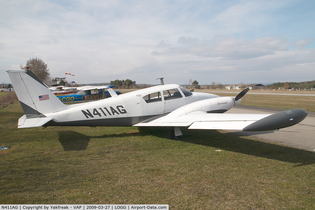 N411AG, 1964 Piper PA-30 Twin Comanche C/N 30-351, Piper 30