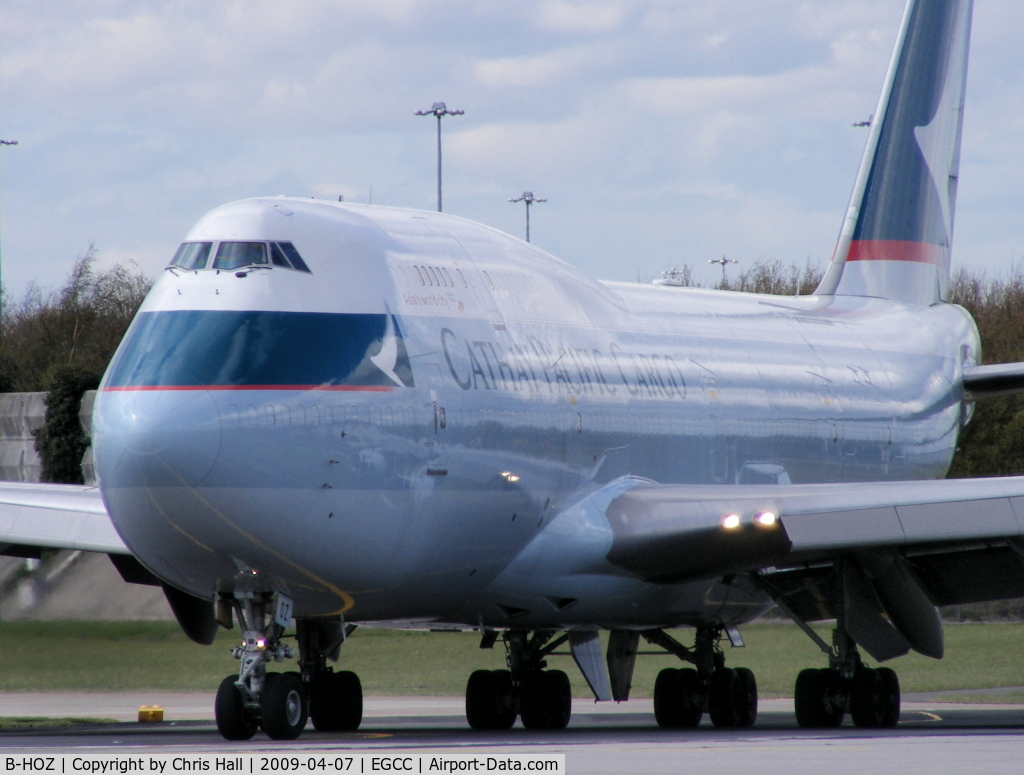 B-HOZ, 1992 Boeing 747-467/BCF C/N 25871, Cathay Pacific Cargo