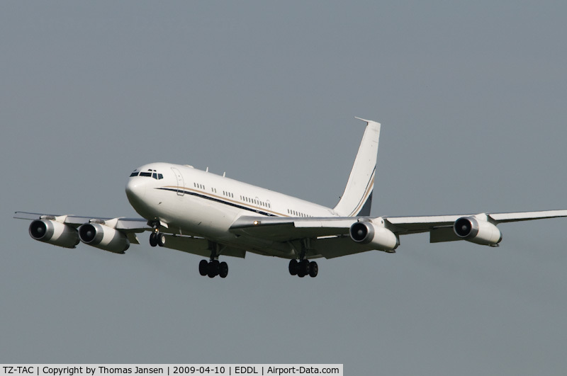 TZ-TAC, 1974 Boeing 707-3L6B C/N 21049, Mali Government Boeing 707-3L6B
