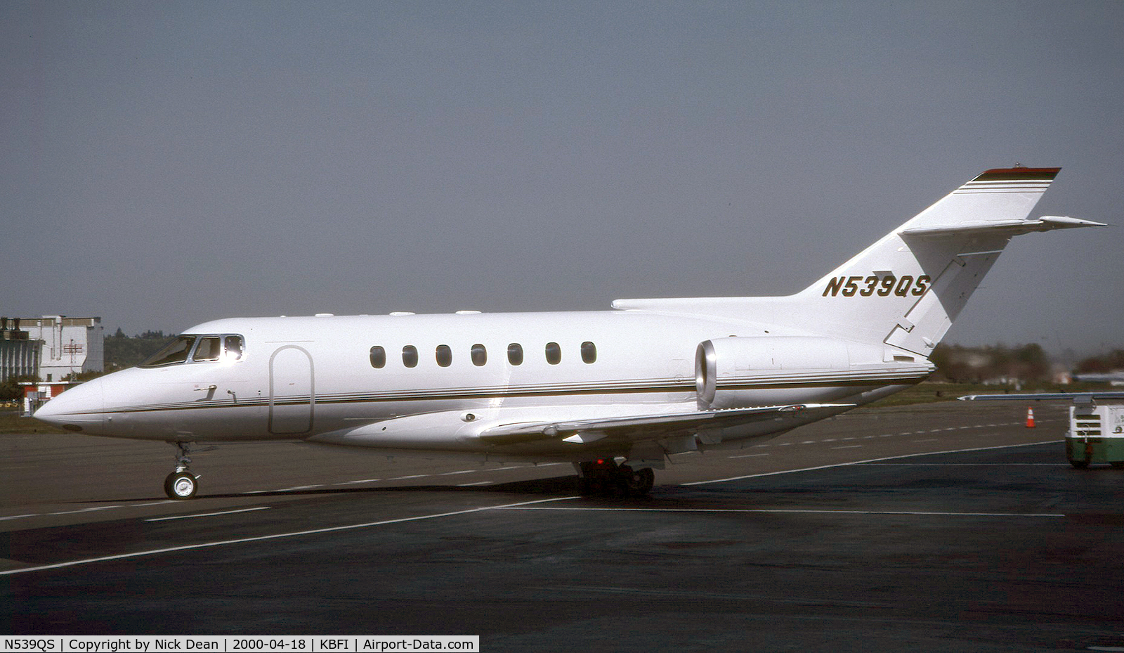 N539QS, 1993 British Aerospace BAE125 HAWKER 1000A C/N 259039, KBFI