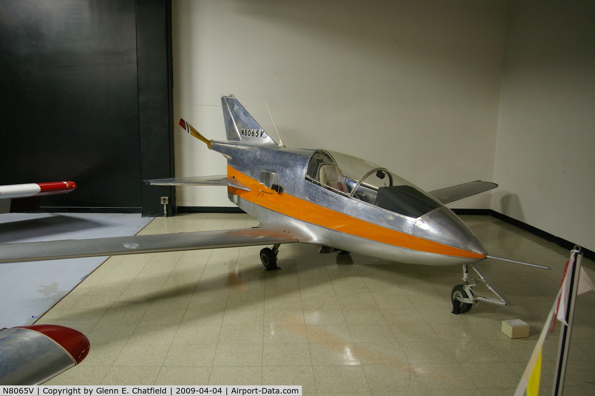 N8065V, 1980 Bede BD-5B C/N 673, At the Science Museum of Oklahoma in Oklahoma City