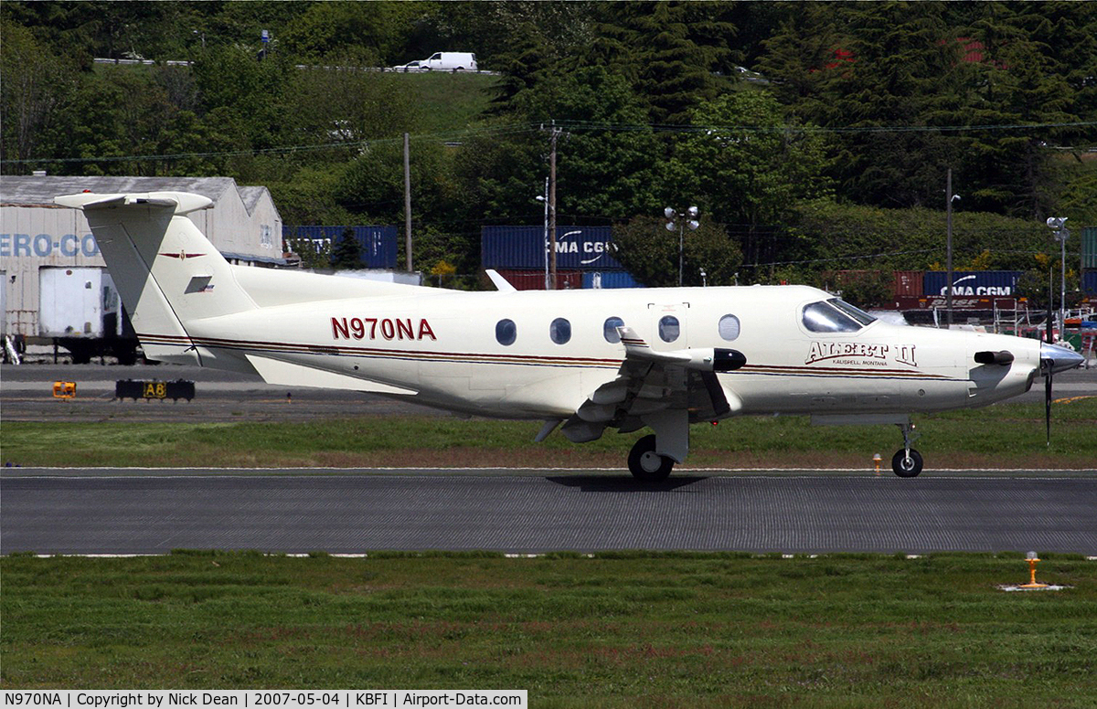 N970NA, 1998 Pilatus PC-12/45 C/N 226, KBFI