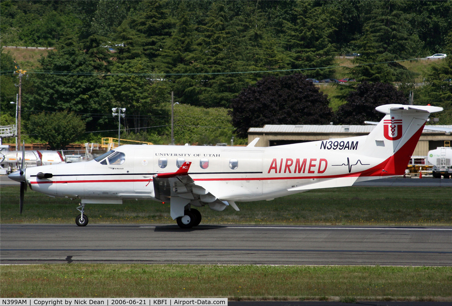 N399AM, 1999 Pilatus PC-12/45 C/N 249, KBFI