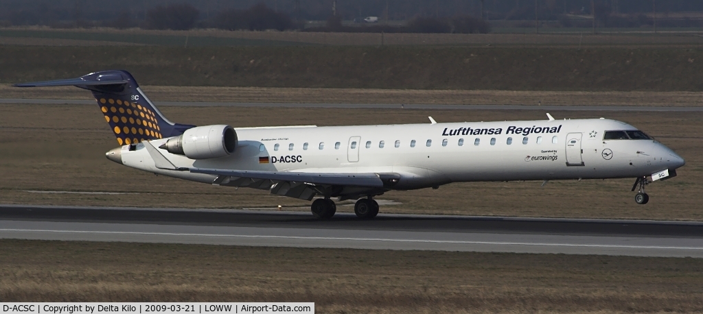 D-ACSC, Canadair CRJ-700 (CL-600-2C10) Regional Jet C/N 10039, Eurowings  Bombardier CL-600-2C10 CRJ-701