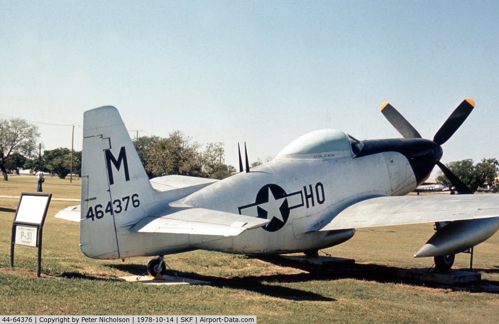 44-64376, North American P-51H Mustang C/N 126-37802, Another view of 