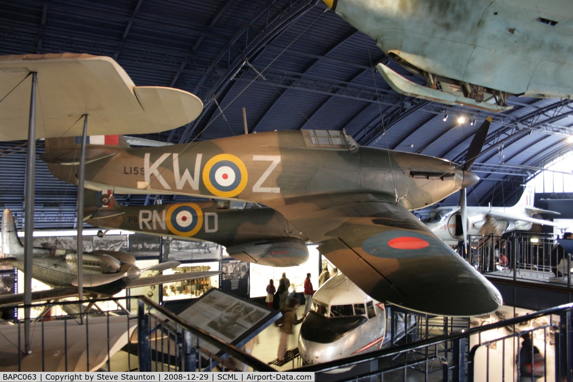 BAPC063, Hawker Hurricane Replica C/N BAPC.063, Taken at the Science Museum, London. December 2008
